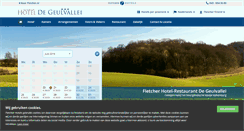 Desktop Screenshot of hoteldegeulvallei.nl